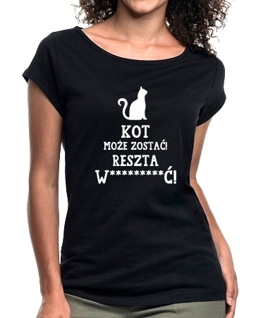 Kot może zostać - reszta w...