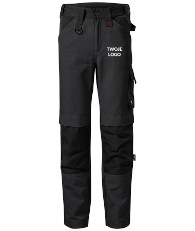 Spodnie robocze Vertex z nadrukiem