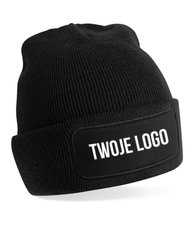 Czapka zimowa z nadrukiem